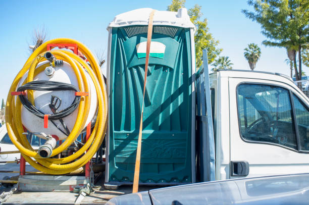 Porta potty delivery and setup in West Mountain, UT